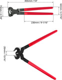 Hoof Nipper, 14" Heavy Duty Farrier Nippers with Plastic Grip, 1 Pack